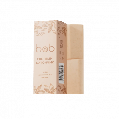 Батончик шоколадно-ореховый "Светлый" Bob