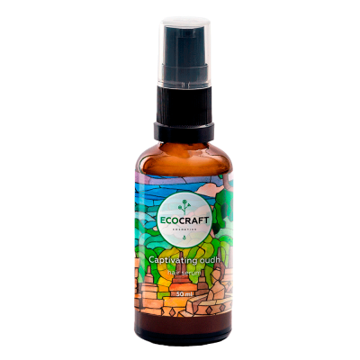 Сыворотка для блеска и гладкости волос "Пленительный уд" Ecocraft