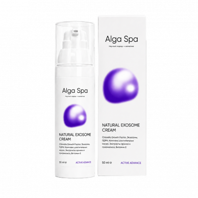 Крем с факторами роста и экзосомами Alga Spa