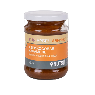 Урбеч "Абрикосовая карамель" 9NUTS