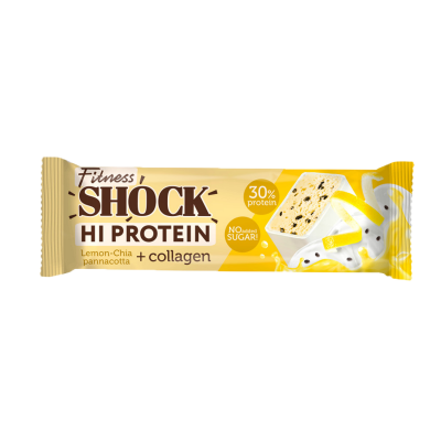 Батончик HI Protein "Лимон-Чиа" FitnesShock