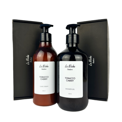 Набор для ухода за телом "Tobacco Cherry" The Bunt