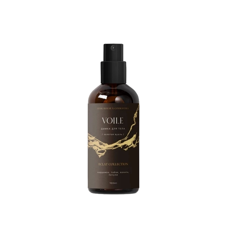 Дымка с золотым шиммером для тела и волос Eclat Collection "Voile", 100 мл Cosmavera